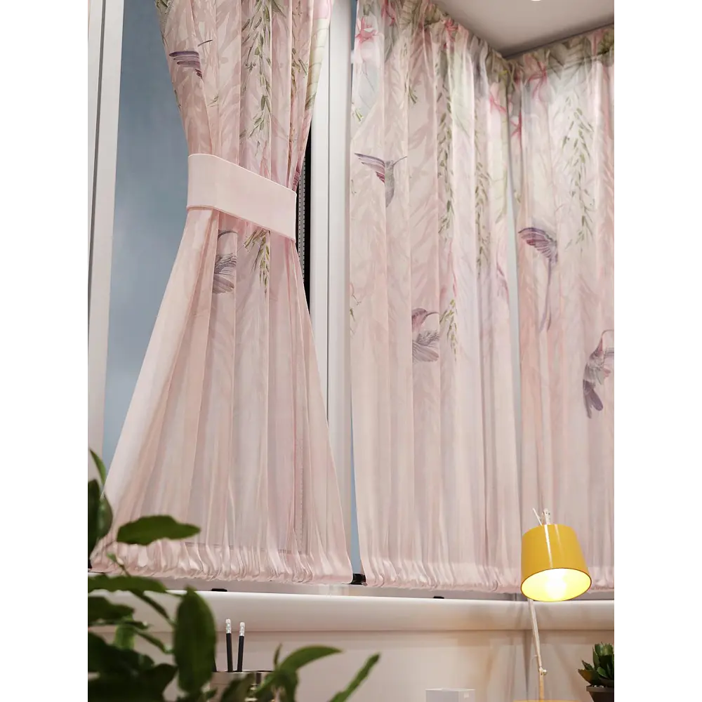 Фото 6 Тюль At home Базовая коллекция AT764028 на шторной ленте 140x100 см цвет зеленый Фото 6 Тюль At home Базовая коллекция AT764028 на шторной ленте 140x100 см цвет зеленый