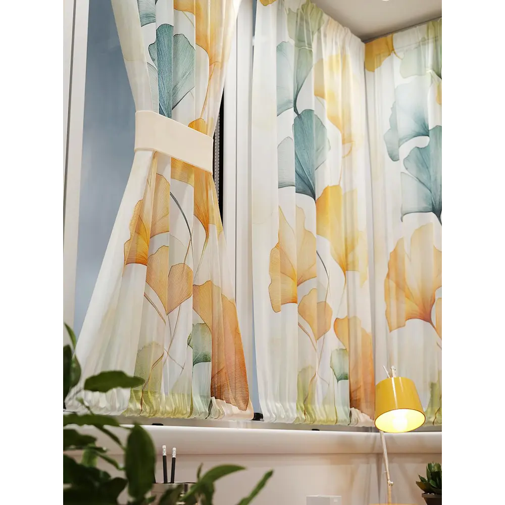 Фото 6 Тюль At home Базовая коллекция AT764188 на шторной ленте 140x100 см цвет бежевый Фото 6 Тюль At home Базовая коллекция AT764188 на шторной ленте 140x100 см цвет бежевый