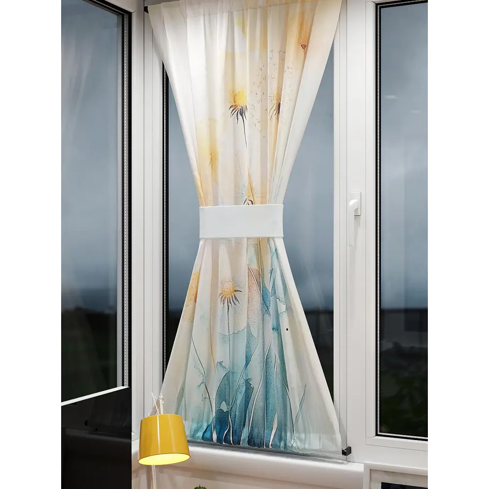 Фото 3 Тюль At home Базовая коллекция AT764114 на шторной ленте 140x100 см цвет бежевый Фото 3 Тюль At home Базовая коллекция AT764114 на шторной ленте 140x100 см цвет бежевый