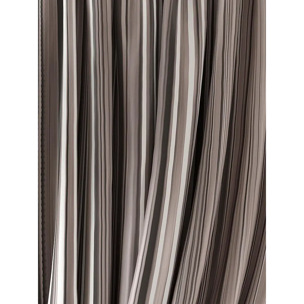 Фото 2 Комплект штор At home Базовая коллекция AT751096 на шторной ленте 300x220 см цвет бежевый