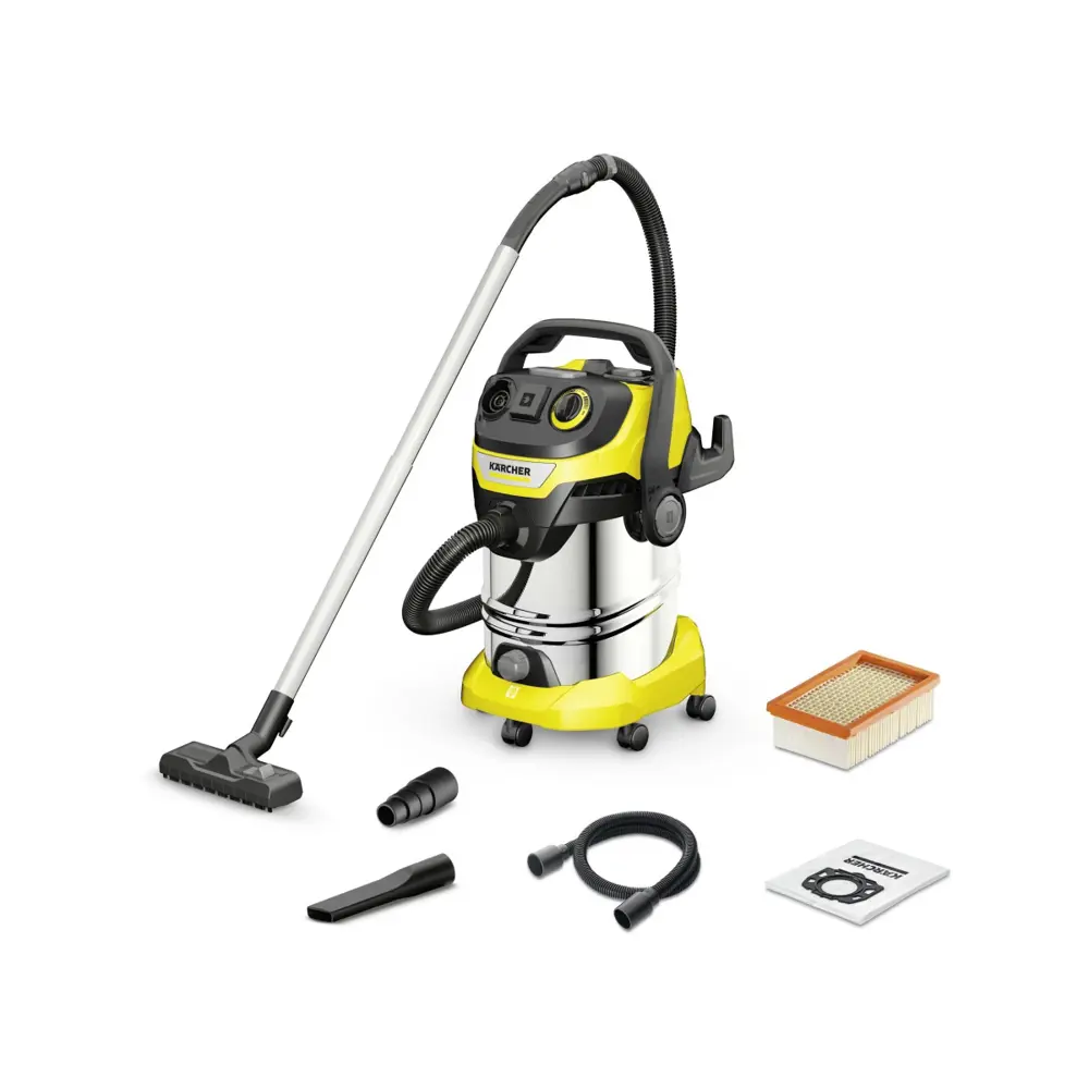 Фото Пылесос строительный Karcher WD 6 P S V-30/8/35/T, 1300 Вт, 30 л Фото Пылесос строительный Karcher WD 6 P S V-30/8/35/T, 1300 Вт, 30 л