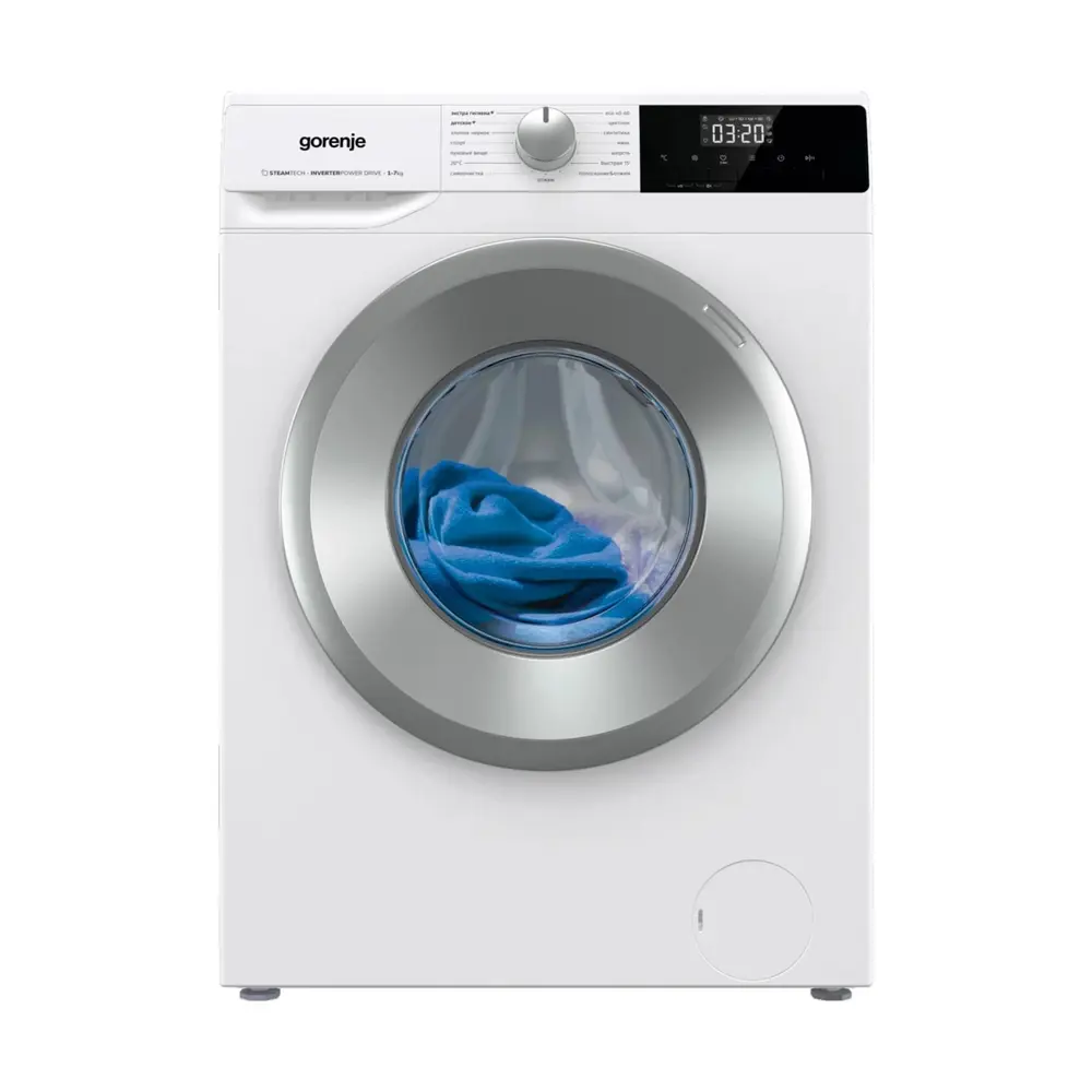 Фото 3 Стиральная машина Gorenje W2nhpi72scs 59.7x85x0 см 7 кг цвет белый Фото 3 Стиральная машина Gorenje W2nhpi72scs 59.7x85x0 см 7 кг цвет белый