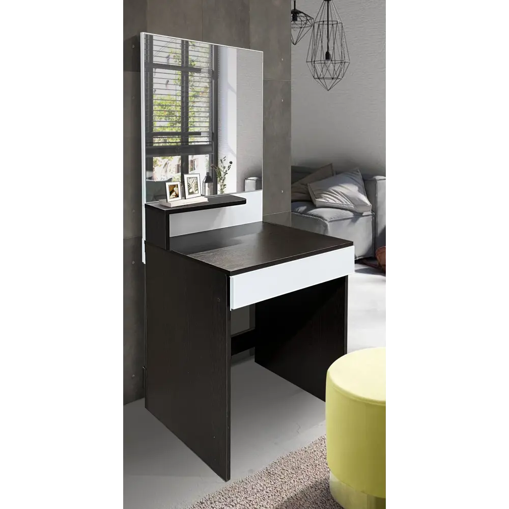Фото Туалетный столик с зеркалом Нева ТЛС 60x147x45 см цвет венге Фото Туалетный столик с зеркалом Нева ТЛС 60x147x45 см цвет венге