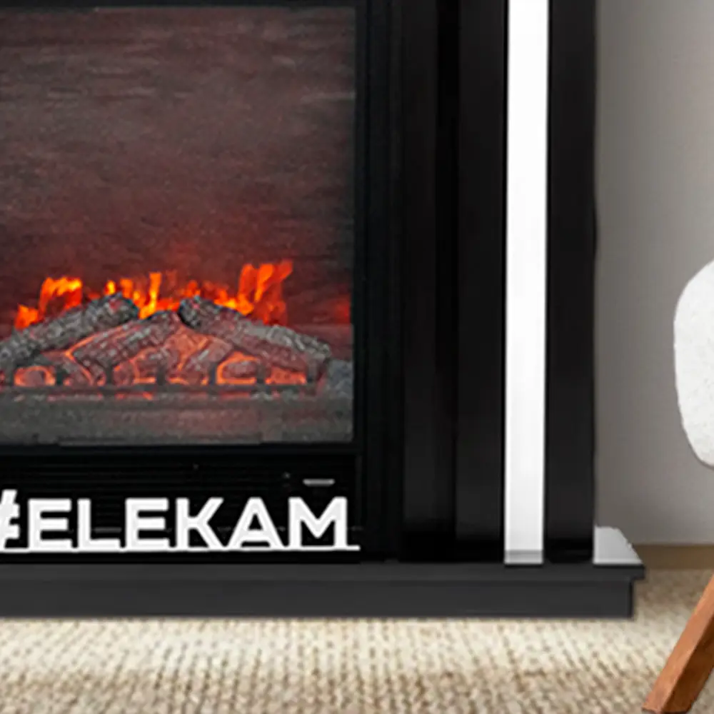 Фото 9 Каминокомплект Elekam Neo с очагом Pulsar 23G 1800Вт черный с белым Фото 9 Каминокомплект Elekam Neo с очагом Pulsar 23G 1800Вт черный с белым