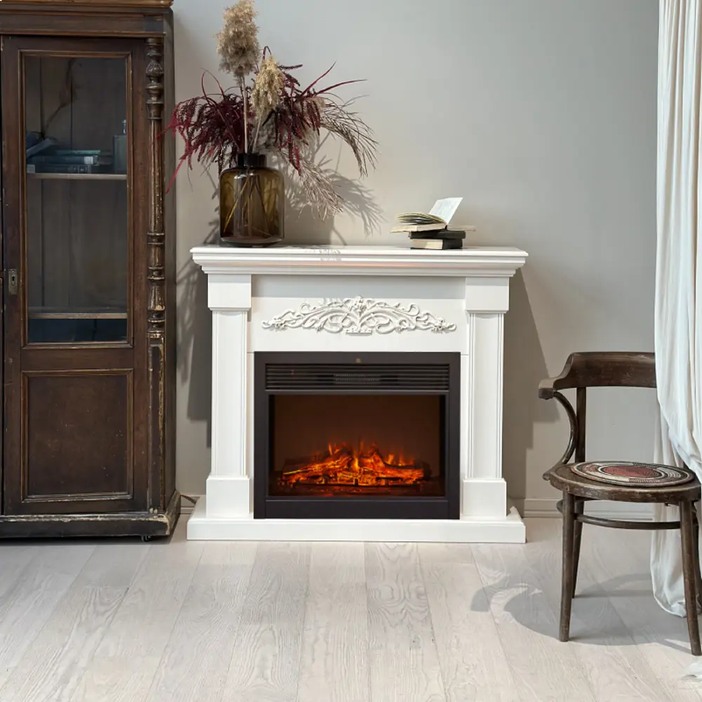 Фото 3 Каминокомплект Realflame Ofelia 26 BG-P612 с очагом Genius 26 1550Вт орхидея Фото 3 Каминокомплект Realflame Ofelia 26 BG-P612 с очагом Genius 26 1550Вт орхидея