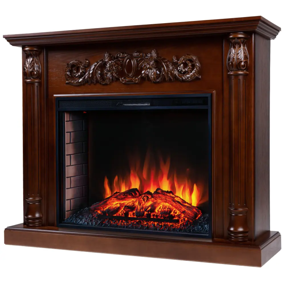 Фото 2 Каминокомплект Realflame Salford 33 NT с очагом EPSILON 33 2000Вт орех Фото 2 Каминокомплект Realflame Salford 33 NT с очагом EPSILON 33 2000Вт орех