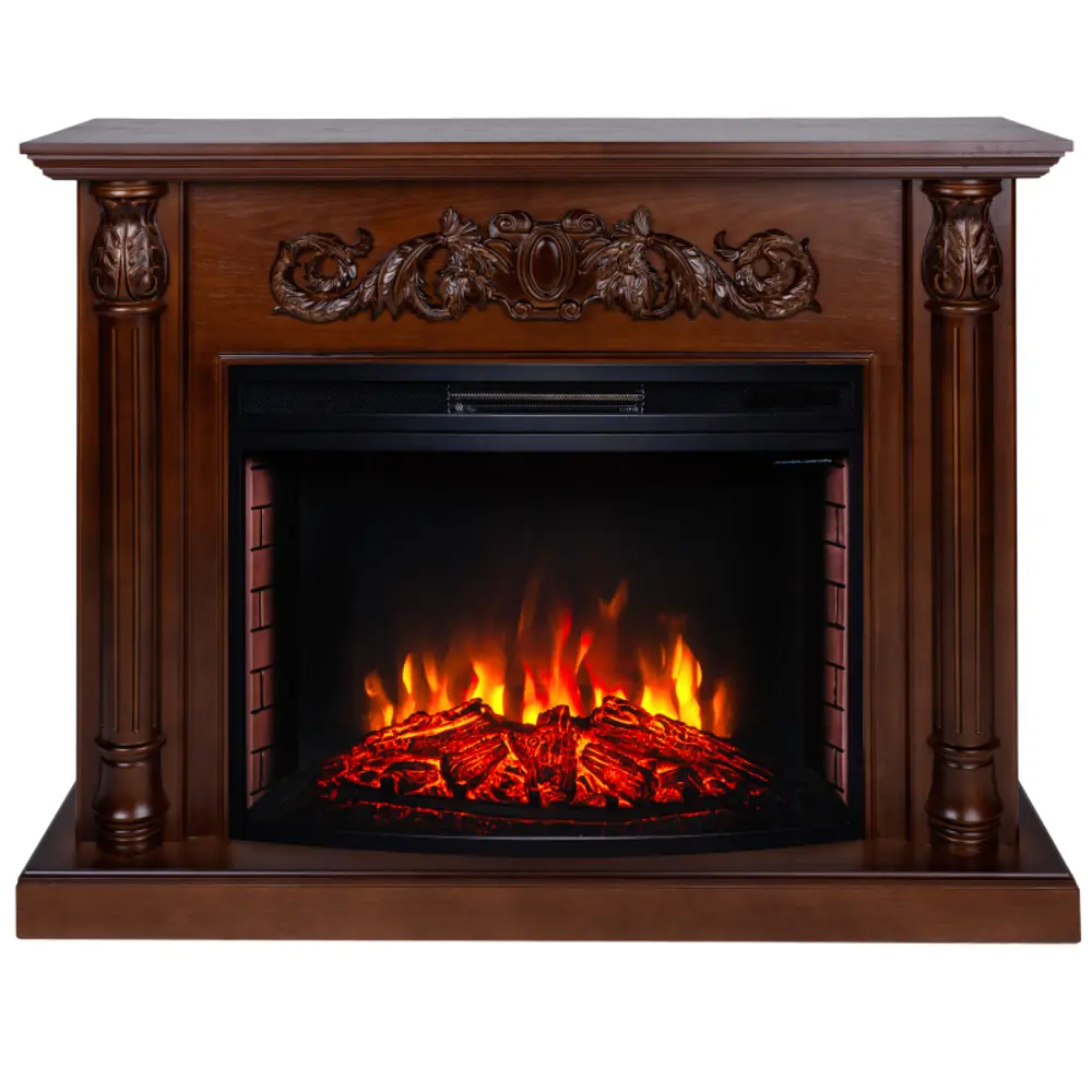 Фото Каминокомплект Realflame Salford 33 NT с очагом FIRESPACE 33 1800Вт орех Фото Каминокомплект Realflame Salford 33 NT с очагом FIRESPACE 33 1800Вт орех