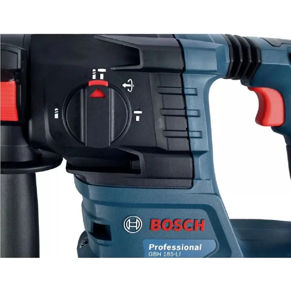 Фото 5 Перфоратор аккумуляторный бесщеточный SDS Plus Bosch Professional GBH 185-LI, 0611924022, 18 В Li-Ion 1x4 Ач, 1.9 Дж Фото 5 Перфоратор аккумуляторный бесщеточный SDS Plus Bosch Professional GBH 185-LI, 0611924022, 18 В Li-Ion 1x4 Ач, 1.9 Дж
