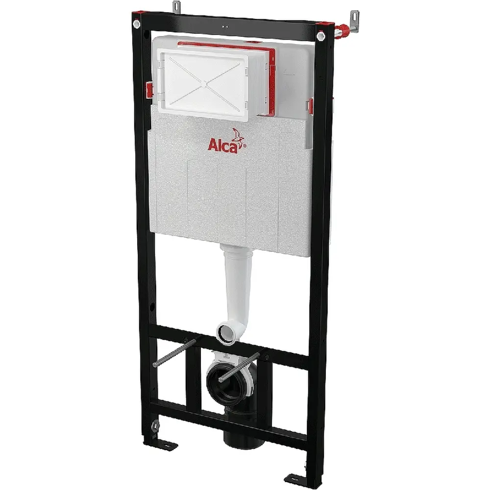 Фото 4 Комплект 3 в 1 инсталляция AlcaPlast с унитазом Vincea Cute VT1-24 кнопка белая Фото 4 Комплект 3 в 1 инсталляция AlcaPlast с унитазом Vincea Cute VT1-24 кнопка белая