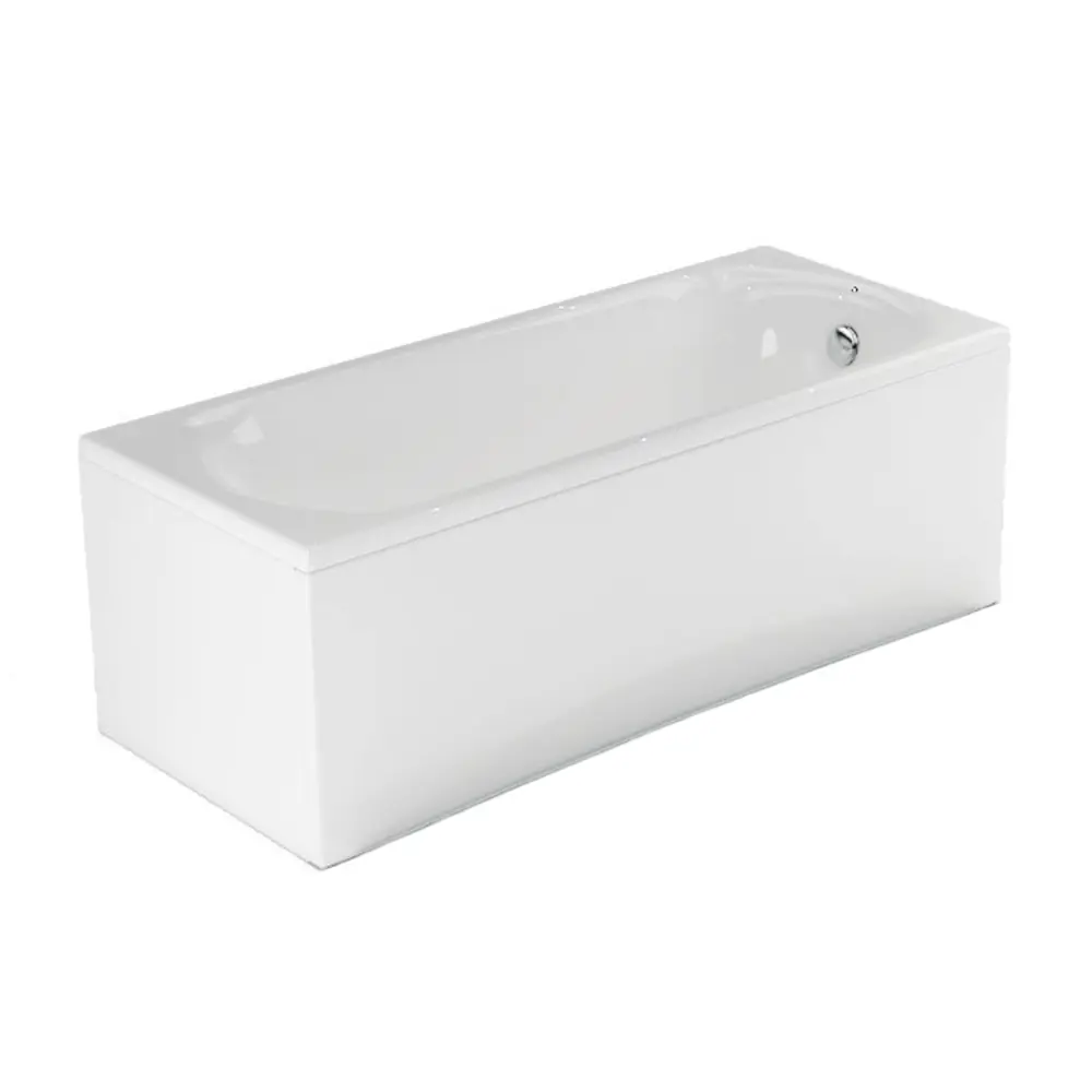 Фото 3 Ванна Lesan Маврикий New акриловая прямоугольная 160x70 с каркасом цвет белый Фото 3 Ванна Lesan Маврикий New акриловая прямоугольная 160x70 с каркасом цвет белый