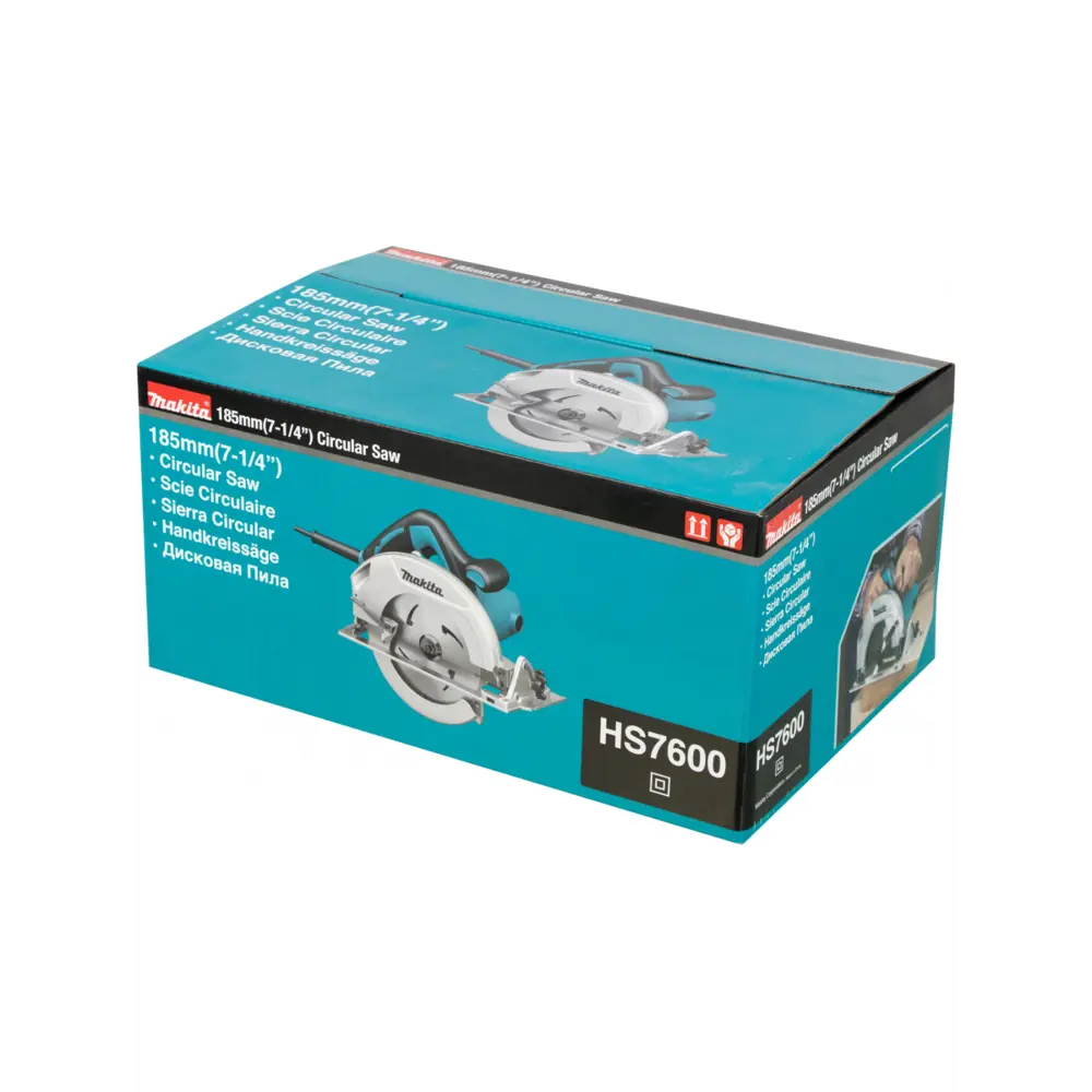 Фото 3 Пила циркулярная сетевая Makita HS7600, 1200 Вт, 185 мм Фото 3 Пила циркулярная сетевая Makita HS7600, 1200 Вт, 185 мм