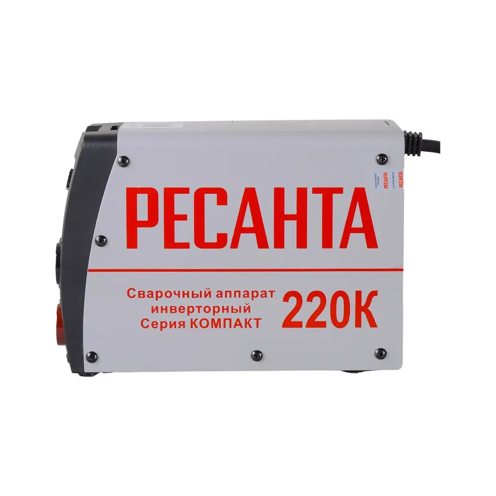 Фото 2 Сварочный аппарат инверторный Ресанта САИ-220К, 220 А, до 5 мм Фото 2 Сварочный аппарат инверторный Ресанта САИ-220К, 220 А, до 5 мм