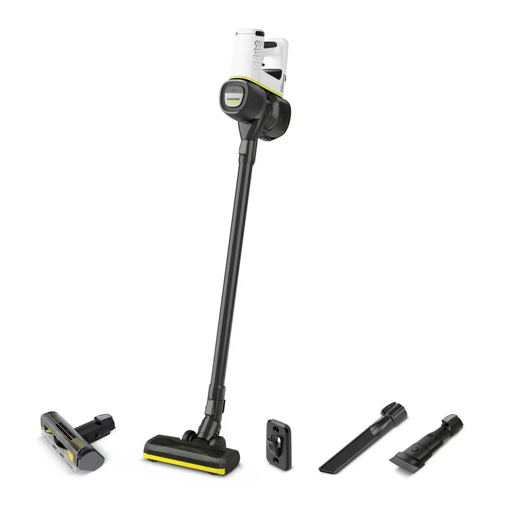 Фото 2 Пылесос с мешком-пылесборником с влажной уборкой Karcher 1.198-633.0 140 Вт 0 л цвет белый Фото 2 Пылесос с мешком-пылесборником с влажной уборкой Karcher 1.198-633.0 140 Вт 0 л цвет белый