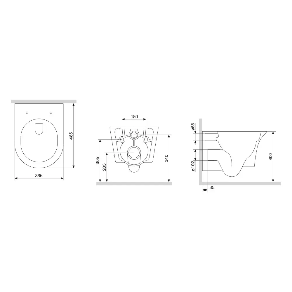 Фото 11 Инсталляция с подвесным унитазом Damixa Venus DX16.IS40251.1702 безободковый, с сиденьем микролифт, клавиша Square глянцевый хром Фото 11 Инсталляция с подвесным унитазом Damixa Venus DX16.IS40251.1702 безободковый, с сиденьем микролифт, клавиша Square глянцевый хром