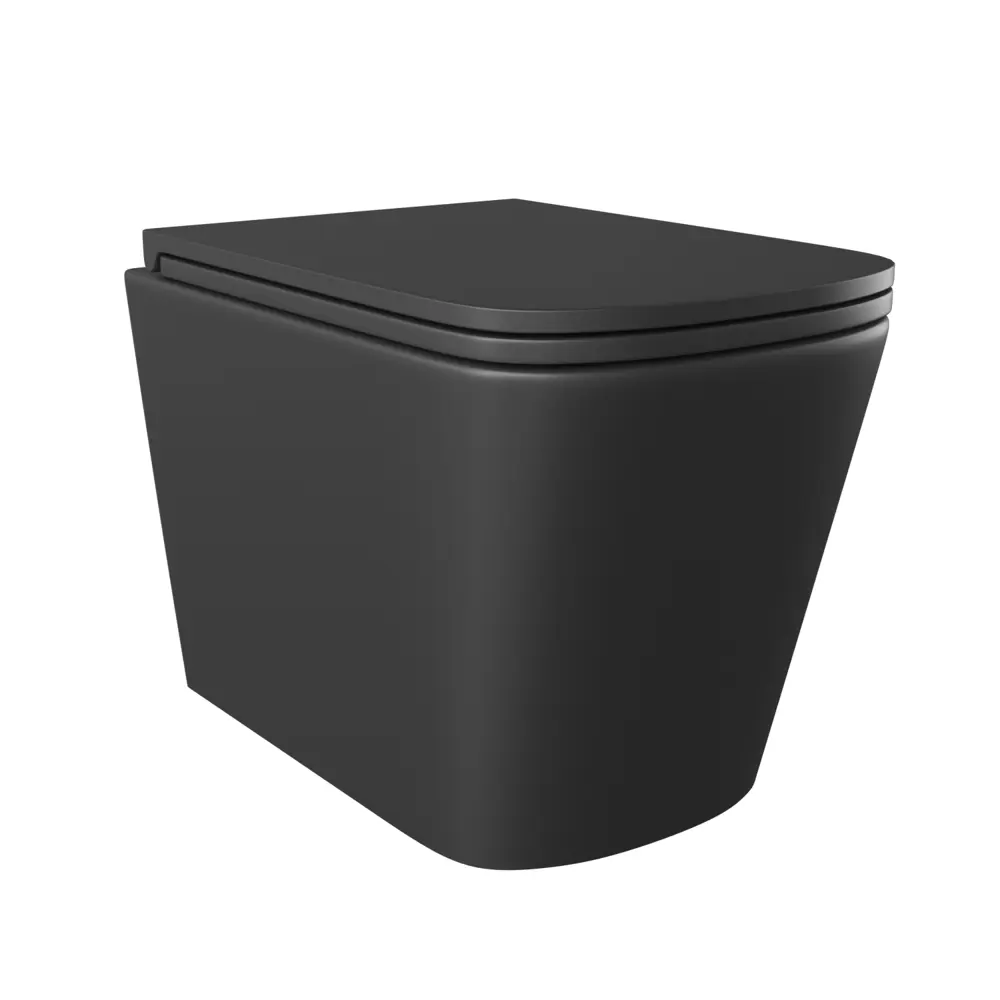 Фото 4 Комплект инсталляция с унитазом Joki JKS302MB450020WM цвет черный Фото 4 Комплект инсталляция с унитазом Joki JKS302MB450020WM цвет черный