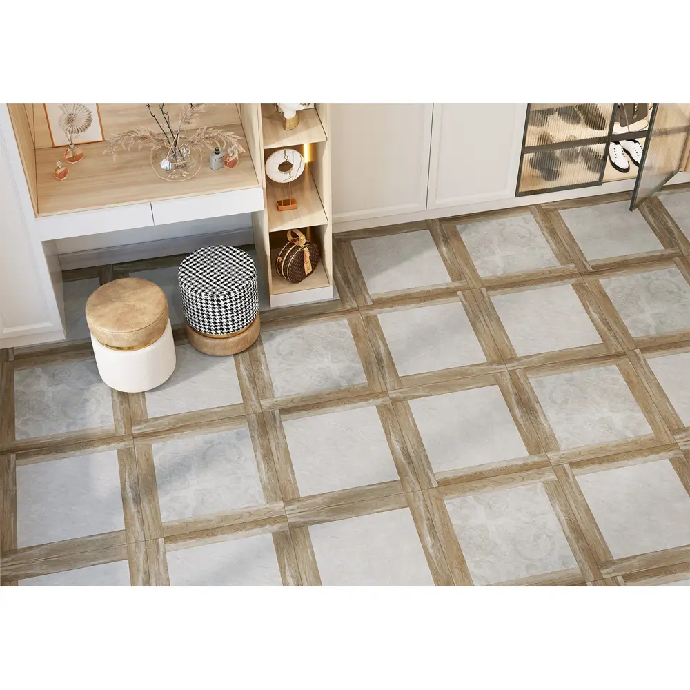 Фото Плитка Alma ceramica GFU04RIC74R 60x60см 1.8 м² цвет серый, цена за упаковку Фото Плитка Alma ceramica GFU04RIC74R 60x60см 1.8 м² цвет серый, цена за упаковку