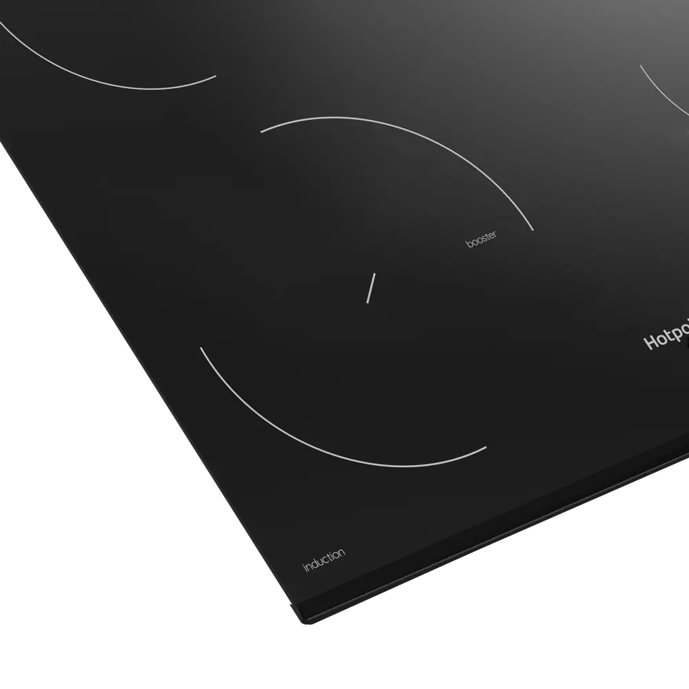 Фото 4 Индукционная варочная панель Hotpoint HB 2560S BF 59x5.2x52 см 4 конфорки цвет черный Фото 4 Индукционная варочная панель Hotpoint HB 2560S BF 59x5.2x52 см 4 конфорки цвет черный