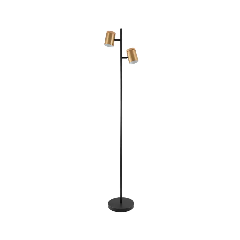 Фото 2 Торшер Asconnect AS3380-2Brass-Black цвет черный Фото 2 Торшер Asconnect AS3380-2Brass-Black цвет черный
