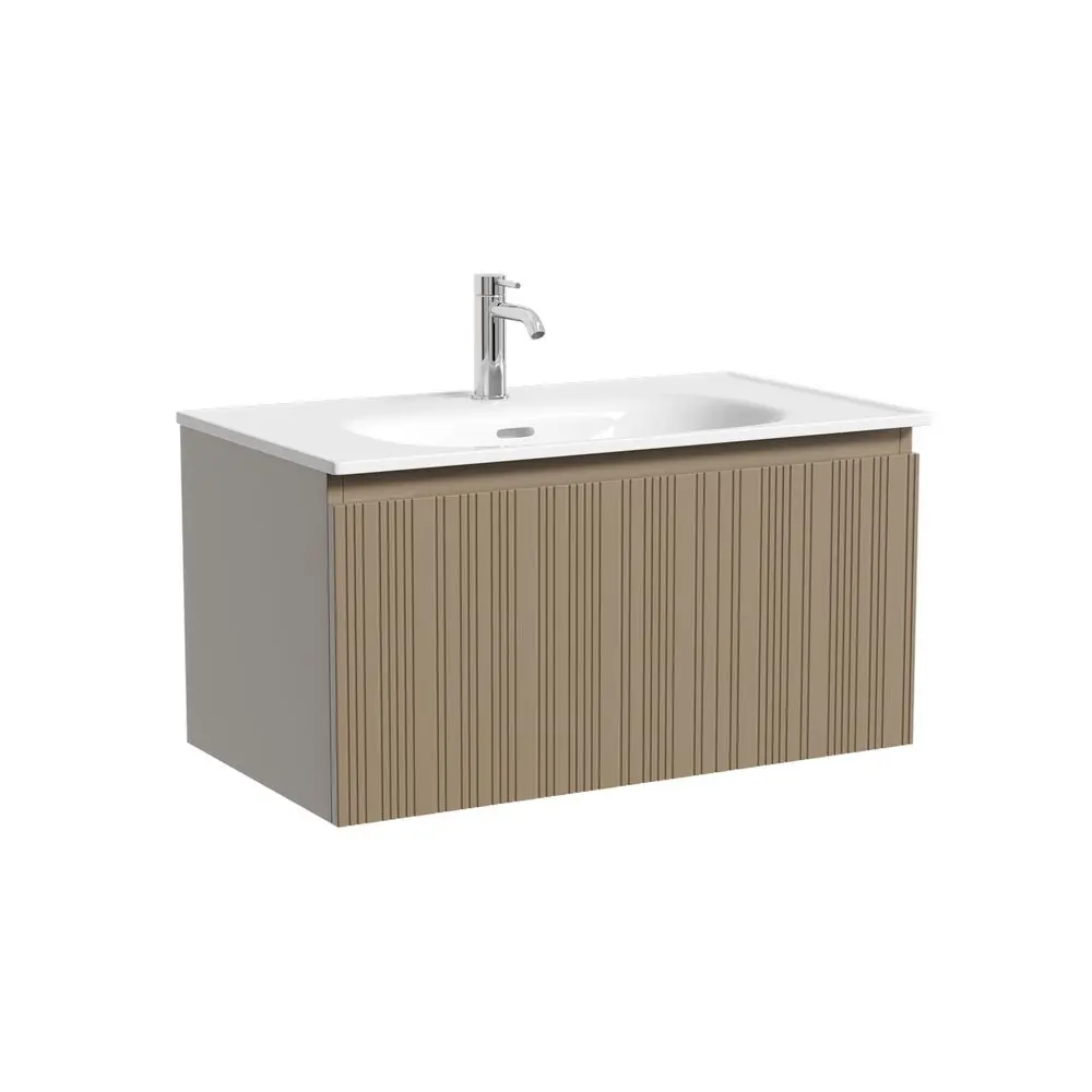 Фото Тумба под раковину напольная Sancos CD80GB 78.5см цвет серо-бежевый