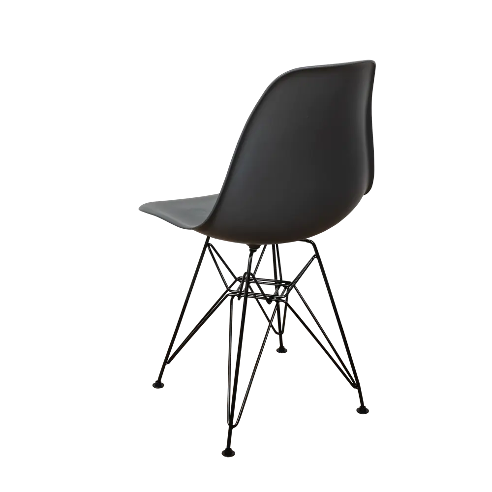 Фото 5 Комплект кухонных стульев 4 шт Derstuhl Black 45x82x45 см полипропилен цвет темно-серый Фото 5 Комплект кухонных стульев 4 шт Derstuhl Black 45x82x45 см полипропилен цвет темно-серый