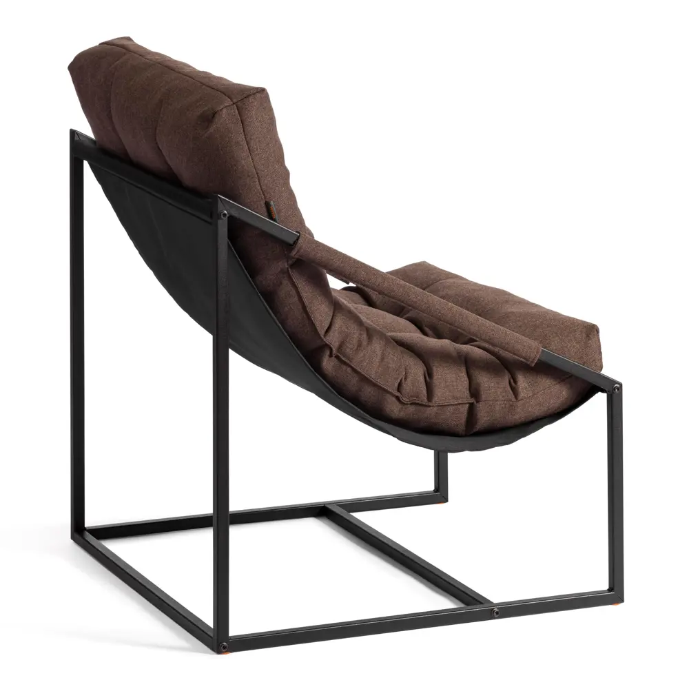 Фото 4 Кресло TetChair Charli 24901 без подлокотника 70x70x84 см рогожка коричневый Фото 4 Кресло TetChair Charli 24901 без подлокотника 70x70x84 см рогожка коричневый