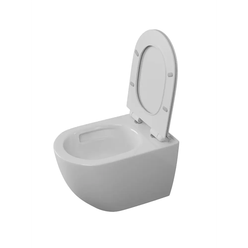 Фото 5 Комплект Bauedge 6 в 1: инсталляция Pro унитаз подвесной безободковый торнадо 50x36 Hurricane кнопка Stil цвет черная матовая