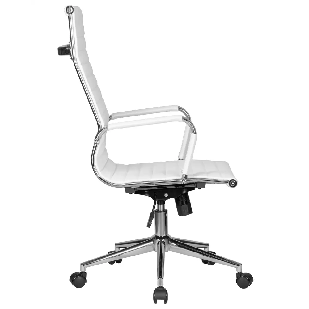 Фото 3 Офисное кресло для руководителей Dobrin CLARK SIMPLE LMR-101B 68x115x68 см искусственная кожа цвет белый Фото 3 Офисное кресло для руководителей Dobrin CLARK SIMPLE LMR-101B 68x115x68 см искусственная кожа цвет белый