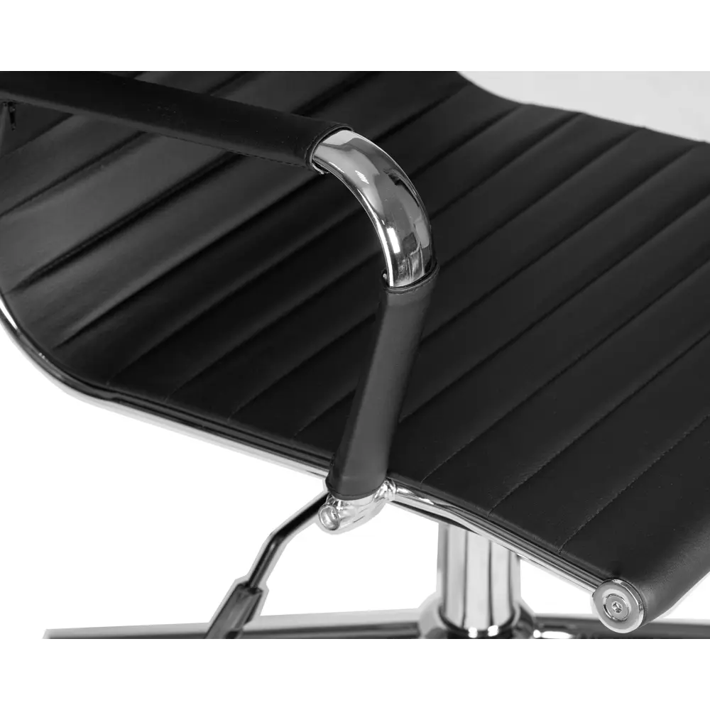 Фото 8 Офисное кресло Dobrin Clark simple lmr-101b 68x115x68 см искусственная кожа цвет черный/хром Фото 8 Офисное кресло Dobrin Clark simple lmr-101b 68x115x68 см искусственная кожа цвет черный/хром