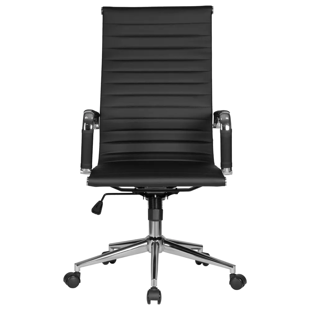 Фото 7 Офисное кресло Dobrin Clark simple lmr-101b 68x115x68 см искусственная кожа цвет черный/хром Фото 7 Офисное кресло Dobrin Clark simple lmr-101b 68x115x68 см искусственная кожа цвет черный/хром