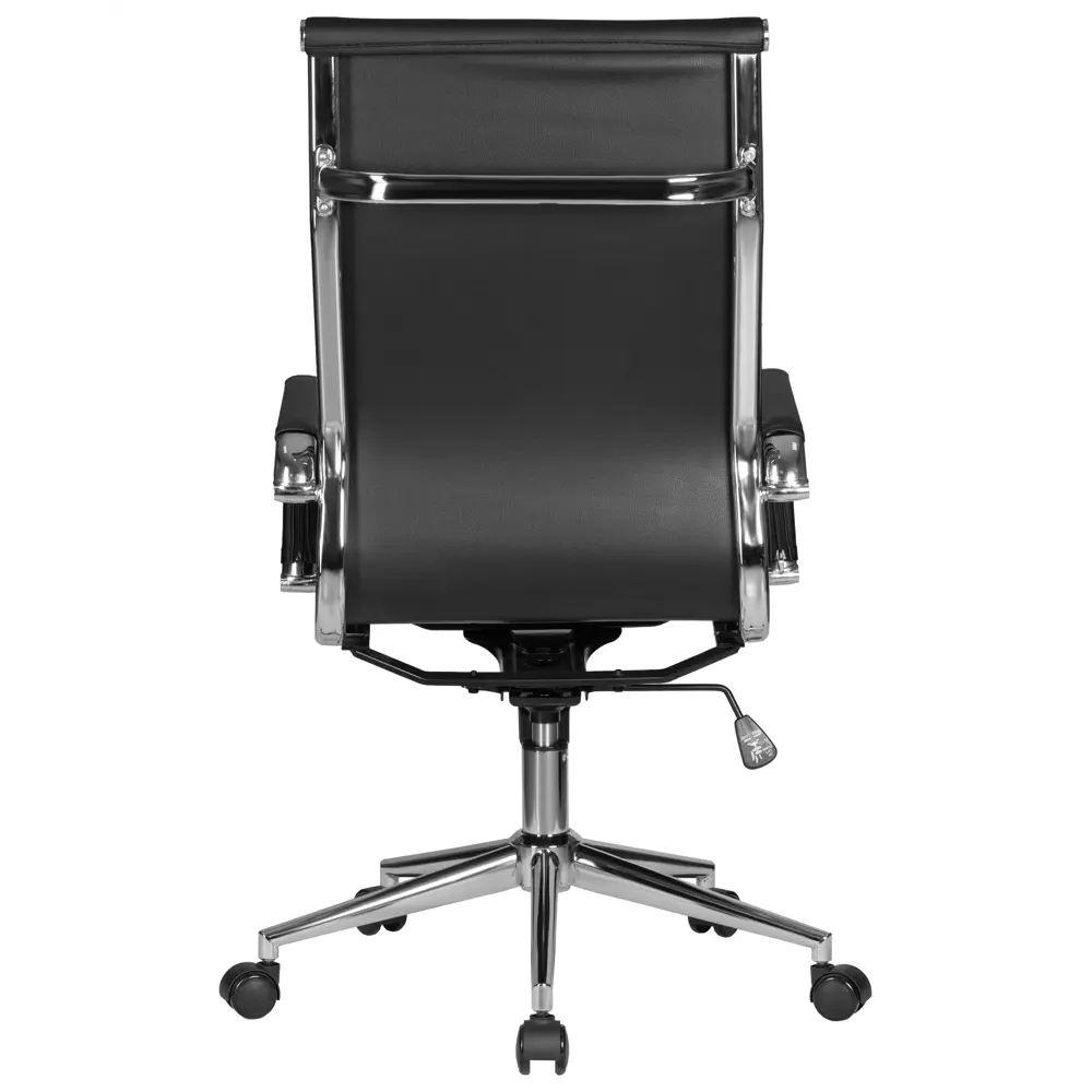 Фото 6 Офисное кресло Dobrin Clark simple lmr-101b 68x115x68 см искусственная кожа цвет черный/хром Фото 6 Офисное кресло Dobrin Clark simple lmr-101b 68x115x68 см искусственная кожа цвет черный/хром