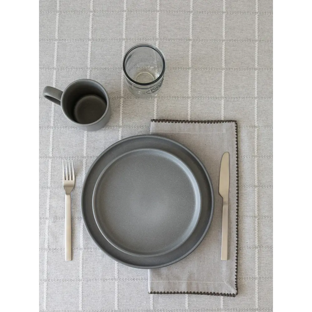 Фото 7 Скатерть на стол Denastia NEW ERA COLLECTION прямоугольная 140x180 см цвет серый Фото 7 Скатерть на стол Denastia NEW ERA COLLECTION прямоугольная 140x180 см цвет серый