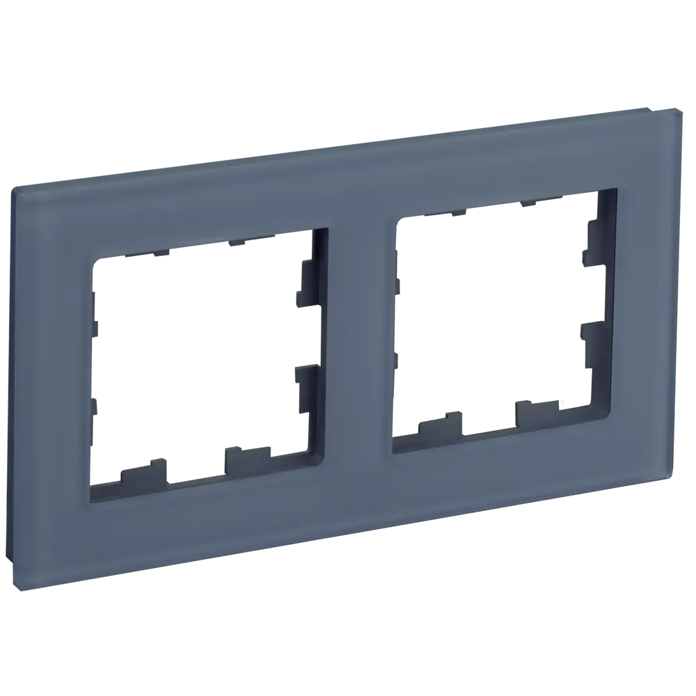 Фото 3 Рамка для розеток и выключателей Iek Brite 2 поста цвет маренго Фото 3 Рамка для розеток и выключателей Iek Brite 2 поста цвет маренго