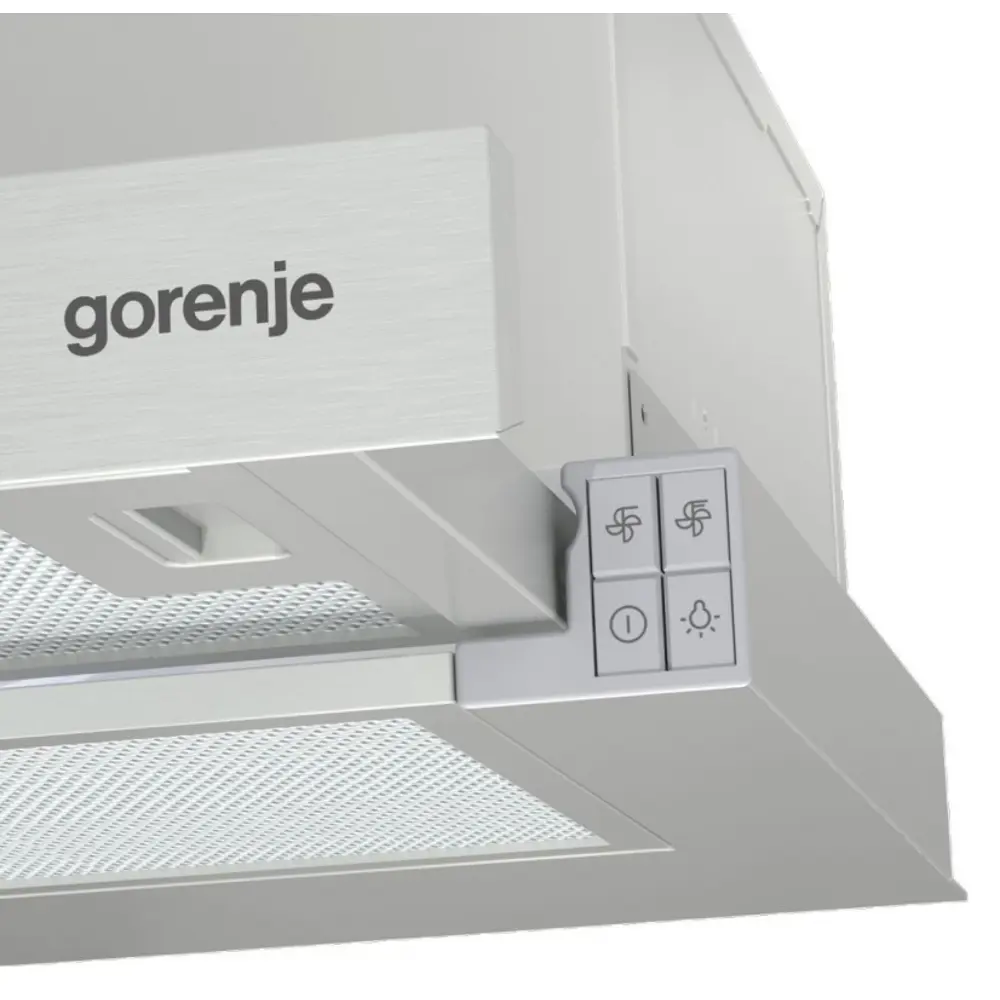 Фото 2 Встраиваемая вытяжка Gorenje TH62E3X 60 см цвет серый / серебристый Фото 2 Встраиваемая вытяжка Gorenje TH62E3X 60 см цвет серый / серебристый