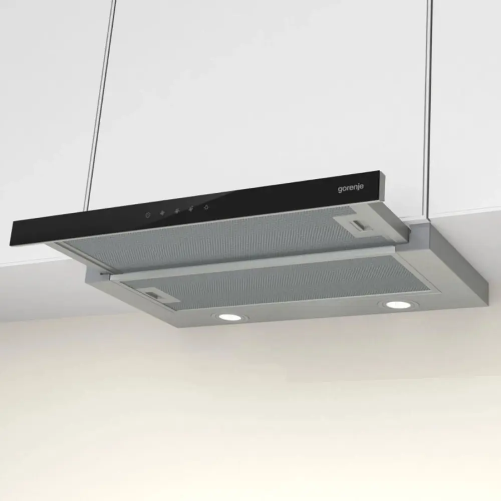 Фото 2 Встраиваемая вытяжка Gorenje TH64E3SGB 60 см цвет серый / серебристый Фото 2 Встраиваемая вытяжка Gorenje TH64E3SGB 60 см цвет серый / серебристый