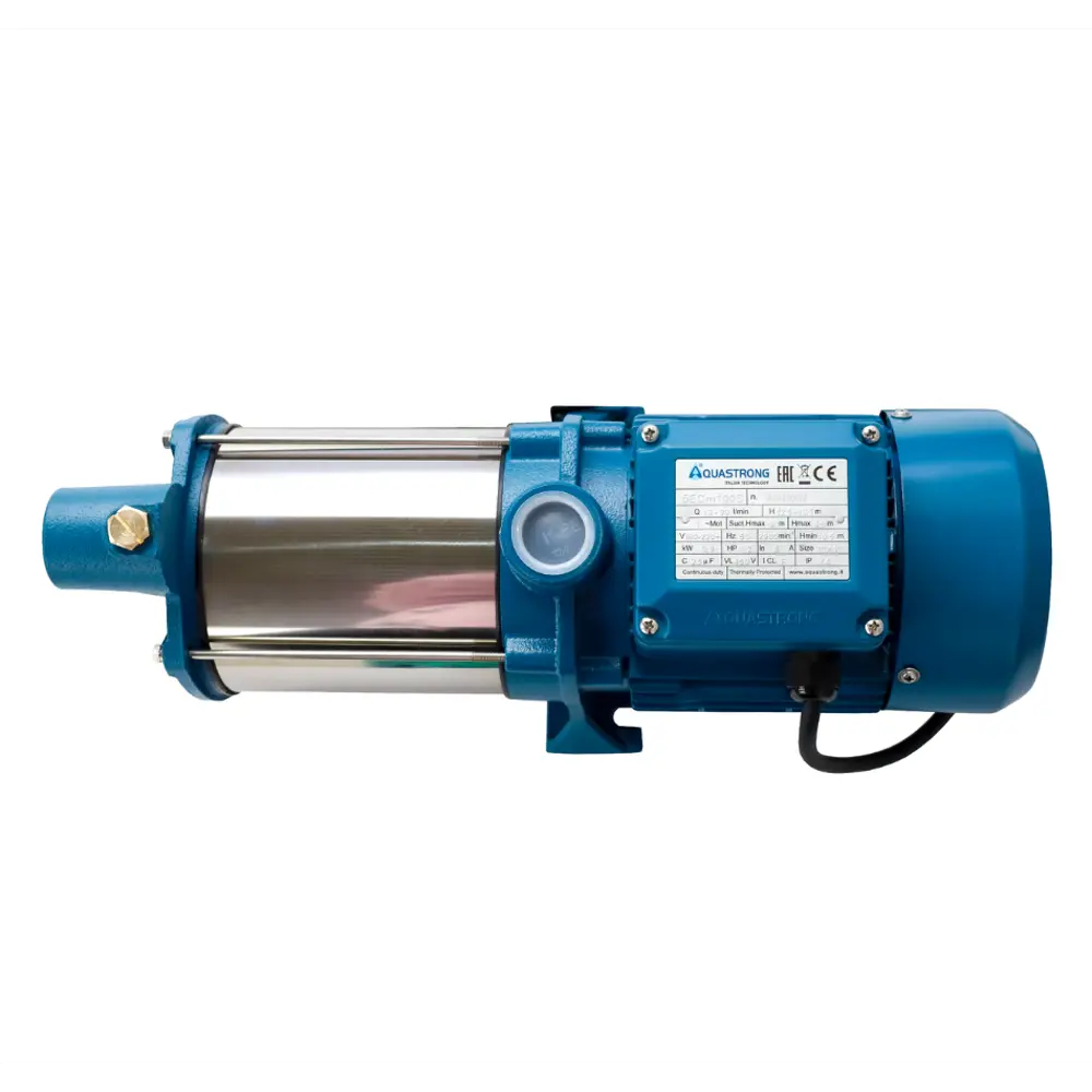 Фото 3 Насос садовый поверхностный Aquastrong 4ECm100S НСК расход 6300 л/ч Фото 3 Насос садовый поверхностный Aquastrong 4ECm100S НСК расход 6300 л/ч