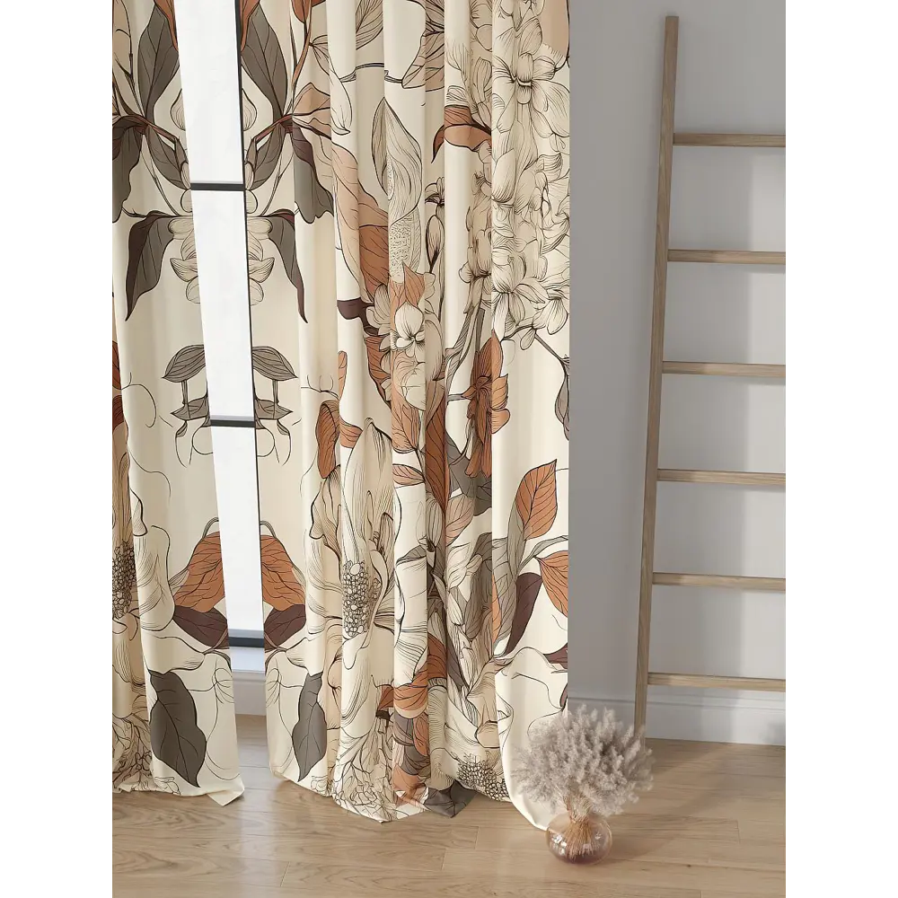 Фото 4 Комплект штор на шторной ленте Comfy Way Рифантор 150x250 см цвет бежевый Фото 4 Комплект штор на шторной ленте Comfy Way Рифантор 150x250 см цвет бежевый