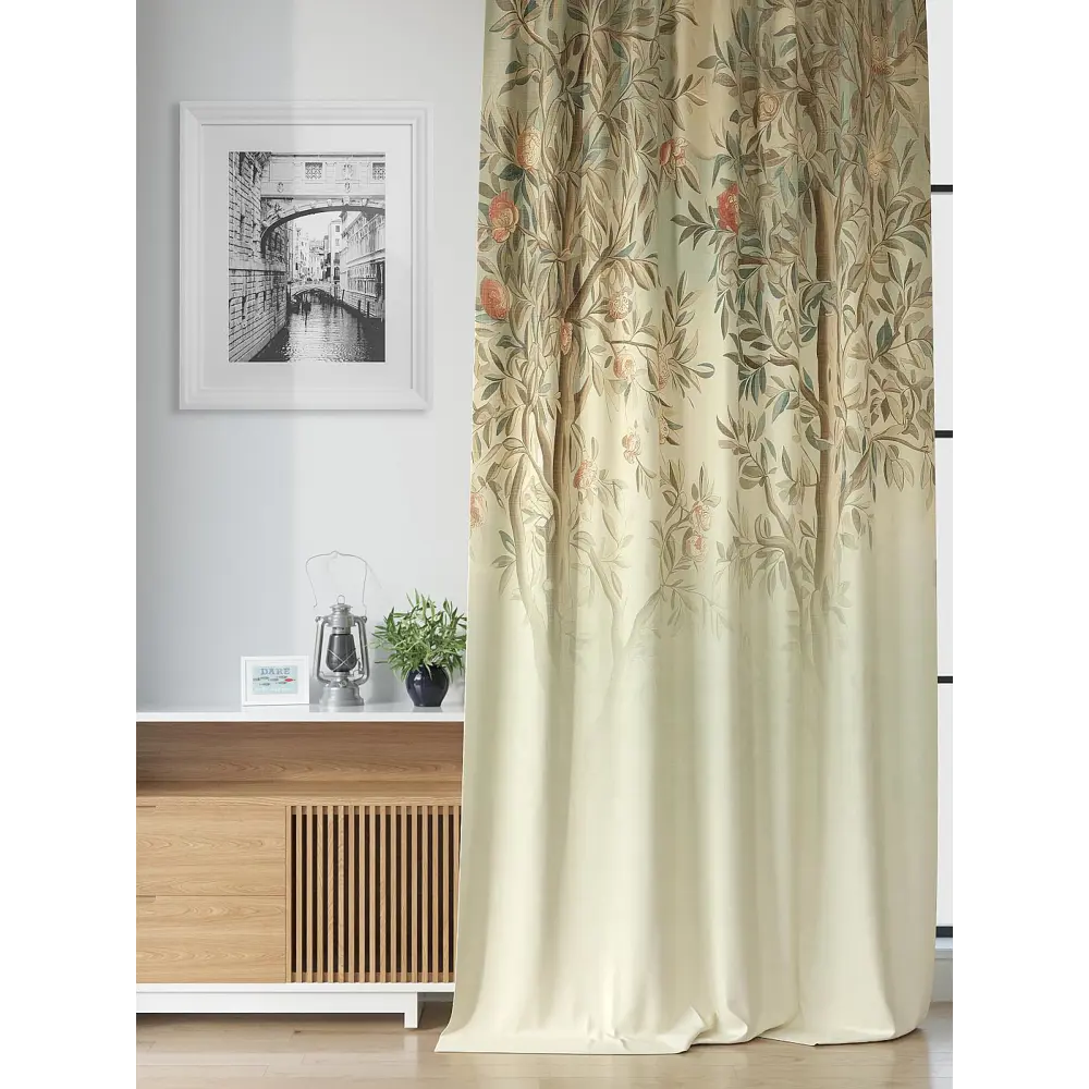 Фото 3 Комплект штор на шторной ленте Comfy Way Фаниролт 150x250 см цвет бежевый Фото 3 Комплект штор на шторной ленте Comfy Way Фаниролт 150x250 см цвет бежевый