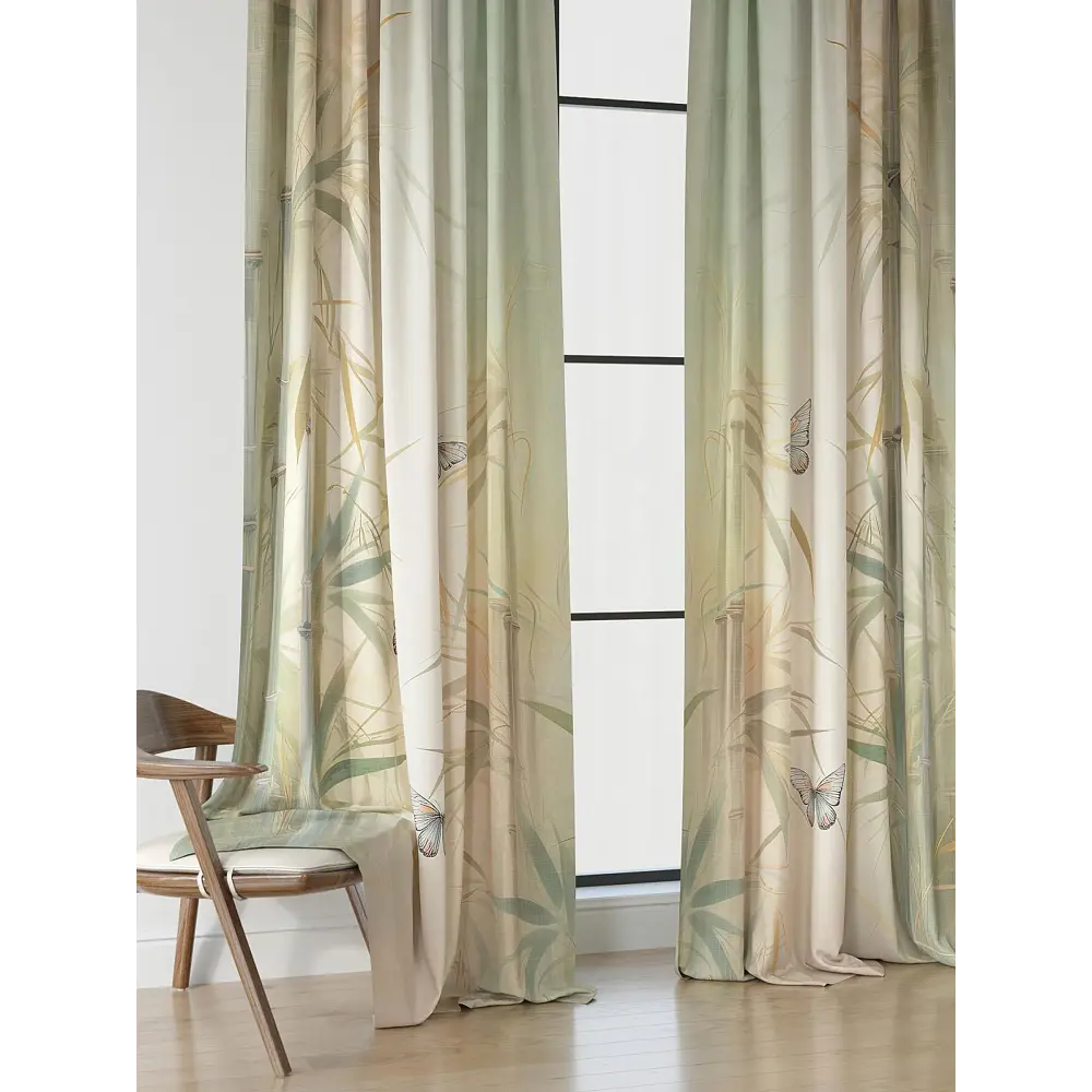 Фото 5 Комплект штор на шторной ленте Comfy Way Генивилс 150x250 см цвет бежевый Фото 5 Комплект штор на шторной ленте Comfy Way Генивилс 150x250 см цвет бежевый