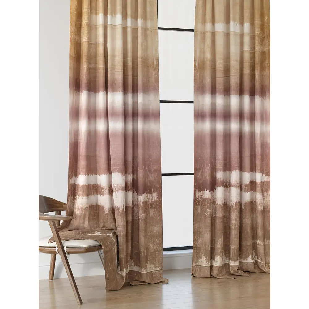 Фото 4 Комплект штор на шторной ленте Comfy Way Лиренивит 150x250 см цвет розовый Фото 4 Комплект штор на шторной ленте Comfy Way Лиренивит 150x250 см цвет розовый