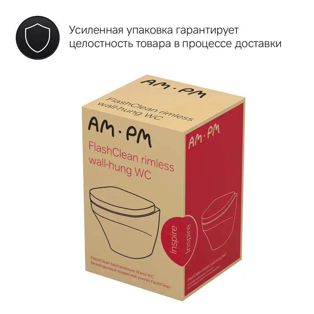 Фото 7 Комплект инсталляция с унитазом Am.pm IS70151.501700_7214 цвет белый Фото 7 Комплект инсталляция с унитазом Am.pm IS70151.501700_7214 цвет белый