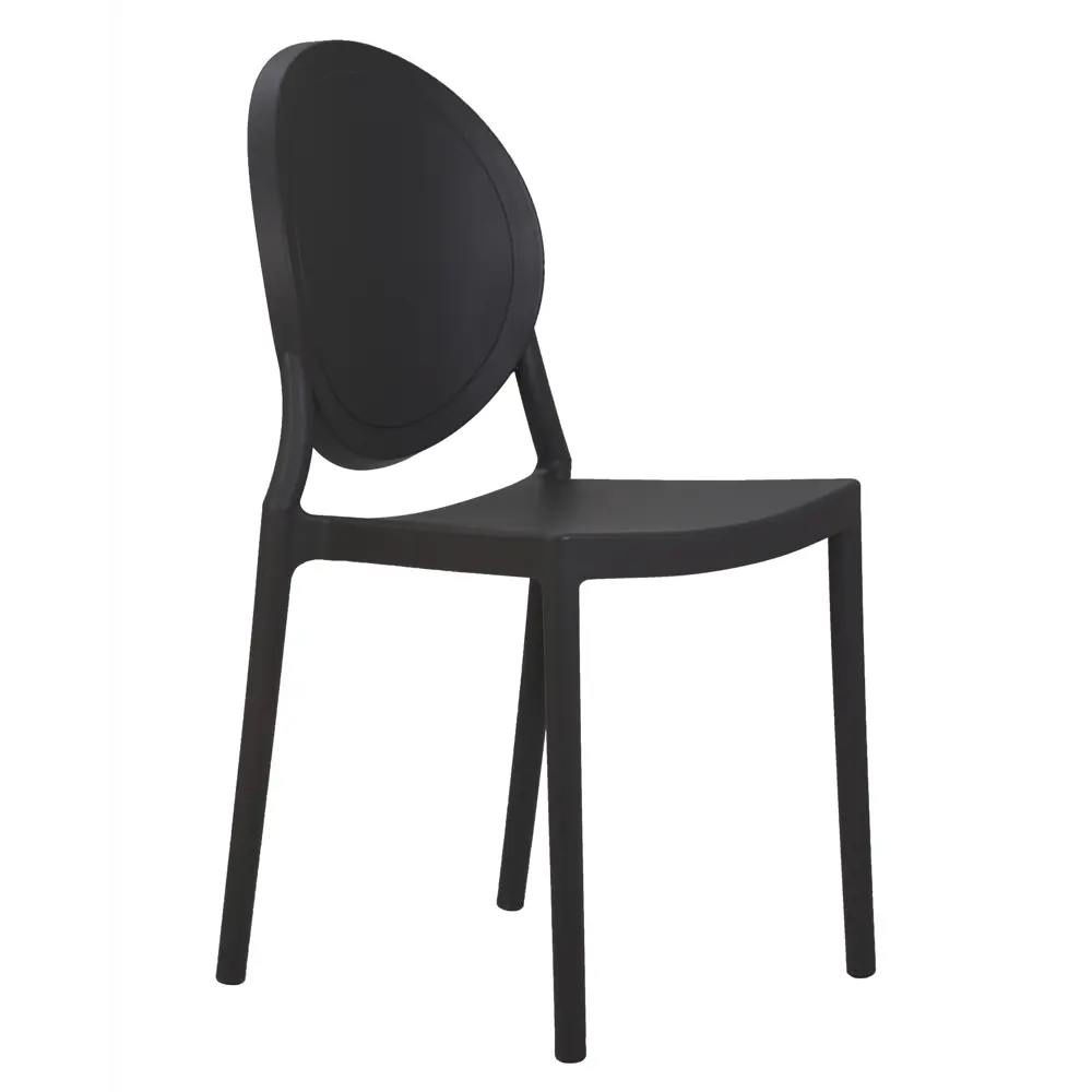 Фото 2 Кухонный стул Dobrin Albert lmzl-pp712 41x41x46 см пластик цвет черный