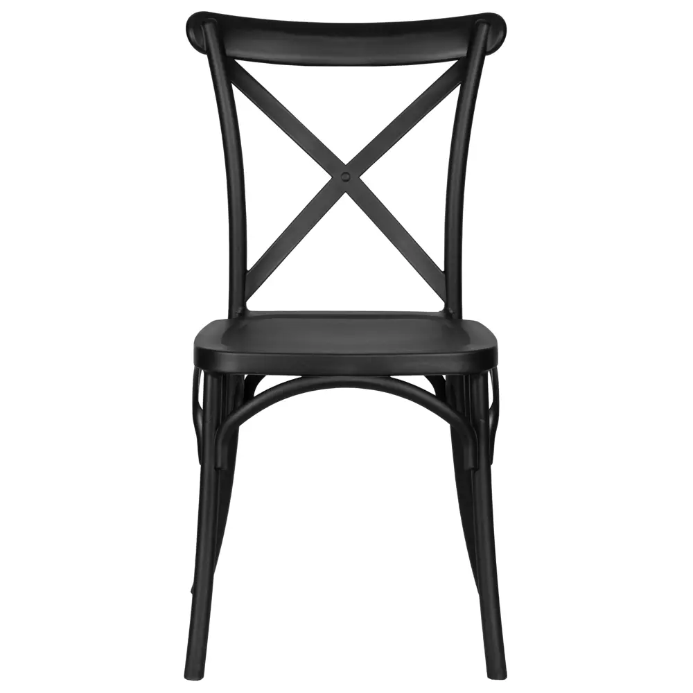 Фото 6 Кухонный стул Dobrin Zilan 45x45x50.5 см пластик цвет черный Фото 6 Кухонный стул Dobrin Zilan 45x45x50.5 см пластик цвет черный