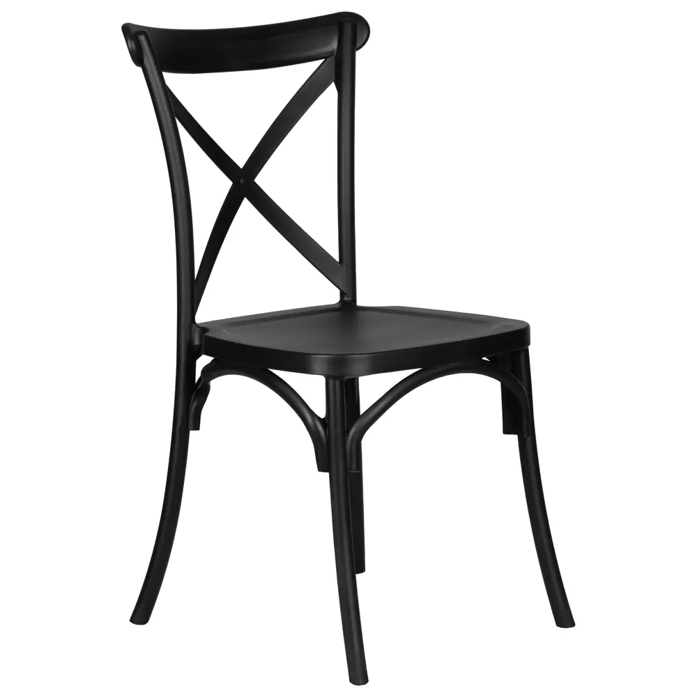 Фото 2 Кухонный стул Dobrin Zilan 45x45x50.5 см пластик цвет черный Фото 2 Кухонный стул Dobrin Zilan 45x45x50.5 см пластик цвет черный
