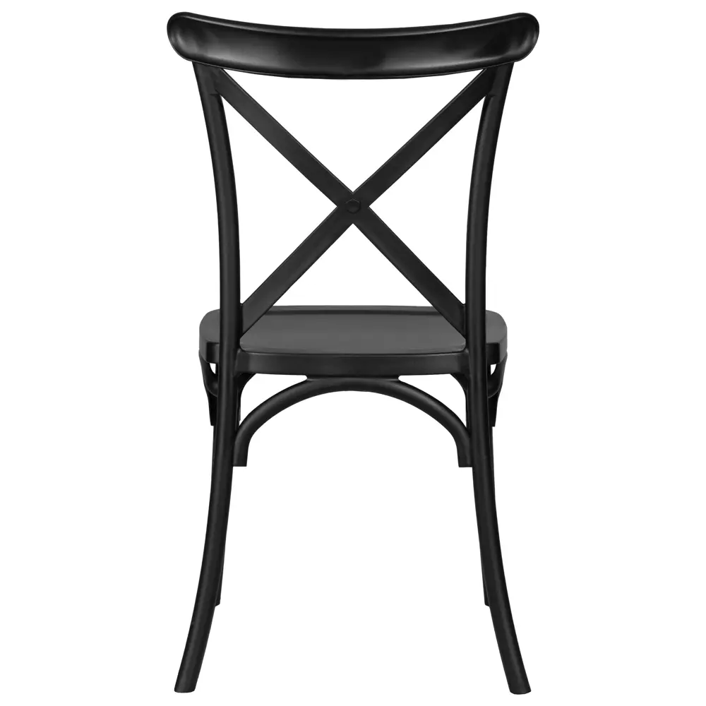 Фото 5 Кухонный стул Dobrin Zilan 45x45x50.5 см пластик цвет черный Фото 5 Кухонный стул Dobrin Zilan 45x45x50.5 см пластик цвет черный