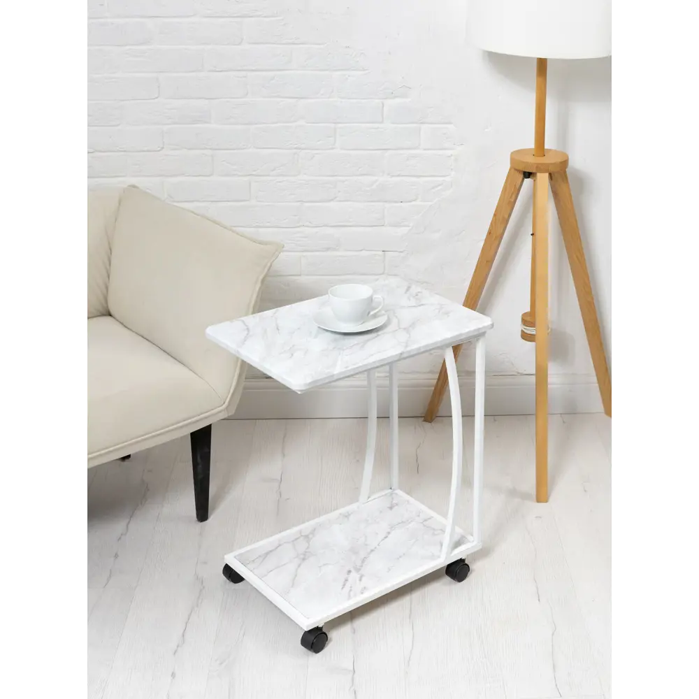 Фото 2 Стол прямоугольный Callisto mobili М007.3Д70 50x35x60 см белый Фото 2 Стол прямоугольный Callisto mobili М007.3Д70 50x35x60 см белый