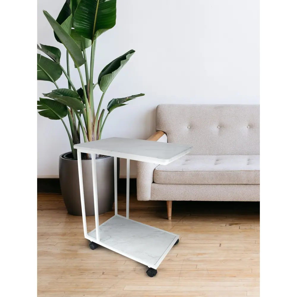 Фото 5 Стол прямоугольный Callisto mobili М007.3Д70 50x35x60 см белый Фото 5 Стол прямоугольный Callisto mobili М007.3Д70 50x35x60 см белый