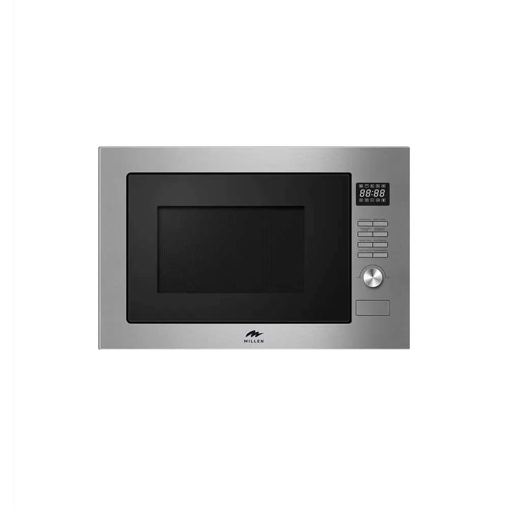 Фото 7 Микроволновая печь Millen MBW 381 SX 25л 900вт черное стекло/нерж. сталь встраиваемая бытовая микроволновка для приготовления и подогрева пищи Фото 7 Микроволновая печь Millen MBW 381 SX 25л 900вт черное стекло/нерж. сталь встраиваемая бытовая микроволновка для приготовления и подогрева пищи
