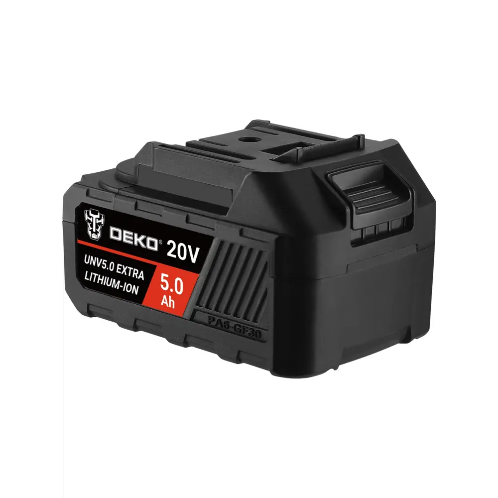 Фото 3 Батарея аккумуляторная Deko UNV5.0 Extra, 20 В Li-Ion 5 Ач Фото 3 Батарея аккумуляторная Deko UNV5.0 Extra, 20 В Li-Ion 5 Ач