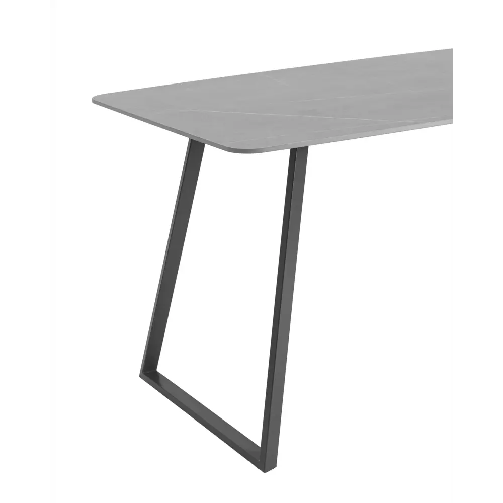 Фото 4 Стол прямоугольный Stool group 80x140 см керамика цвет серый Фото 4 Стол прямоугольный Stool group 80x140 см керамика цвет серый