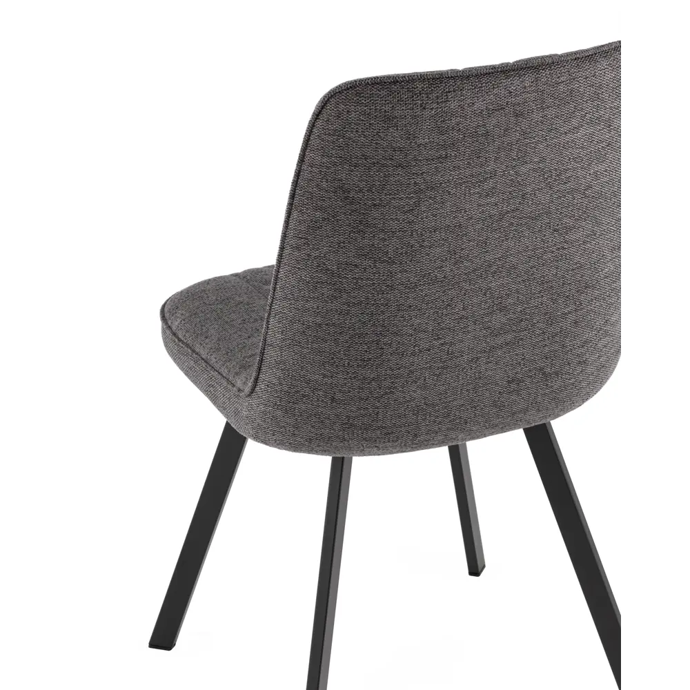 Фото 3 Стул для кухни обеденный Grein темно-серый (комплект 4 стула) Фото 3 Стул для кухни обеденный Grein темно-серый (комплект 4 стула)